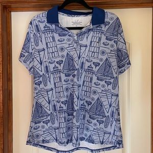 New Vineyard Vines performance polo. NWOT.